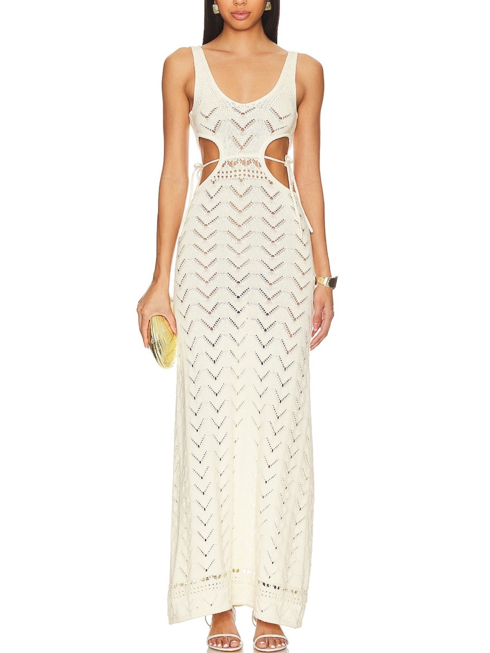 NWT Tularosa Andros Dress in Ivory (Size S)